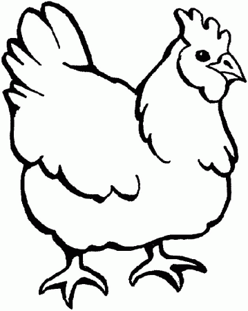 Kids-n-fun.com | 20 coloring pages of Chicken