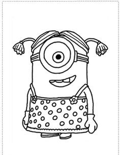 Despicable Me Minions - Coloring Pages for Kids and for Adults