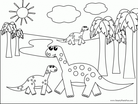 Coloring Pages: Dinosaur Coloring Pages For Kids Designs Canvas ...