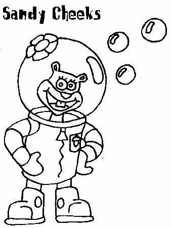 records coloring pages spongebob squarepants coloring pages free ...