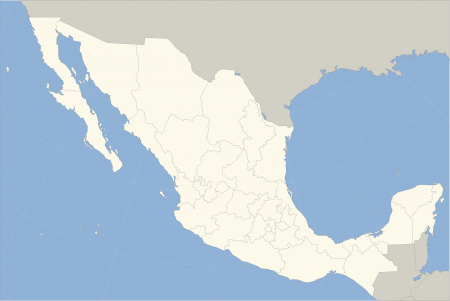 File:Blank map of Mexico.svg - Wikimedia Commons