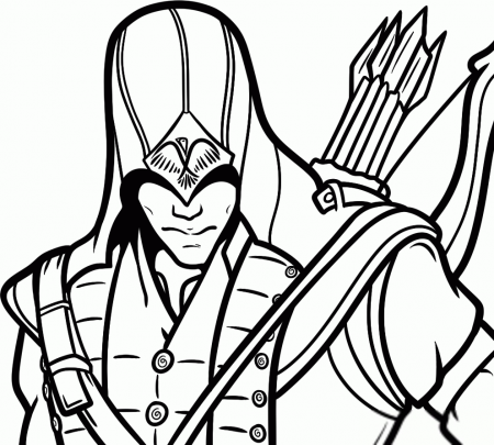 Drawings Assassin's Creed (Video Games) – Printable coloring pages