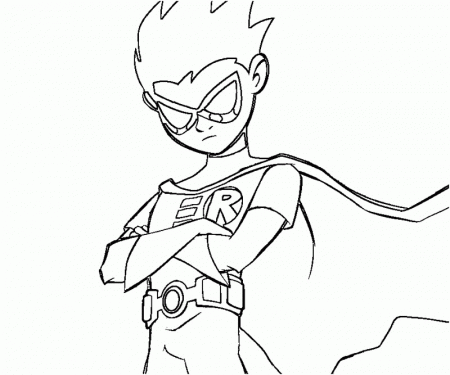 7 Pics of Teen Titans Coloring Pages - All Teen Titans Go Coloring ...