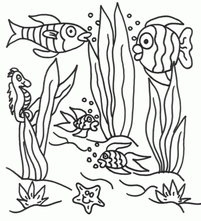 Coloring Pages Of Fish | Coloring Pages