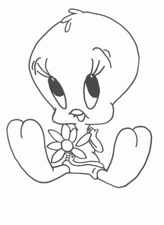Tweety Coloring Pages and Book | UniqueColoringPages