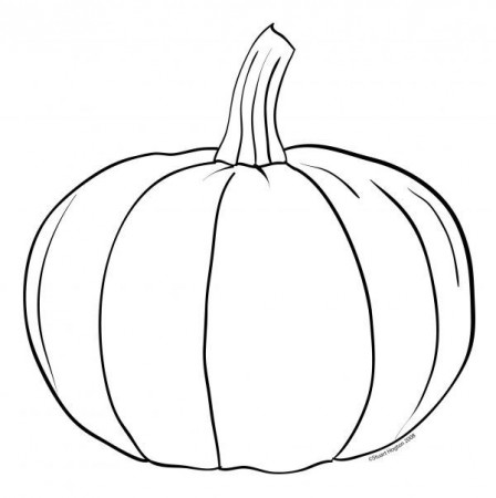29 Printable Coloring Pages for Kids for: Color In Pumpkin. kujira.co
