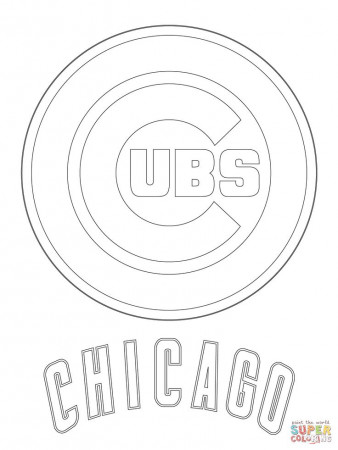 Chicago Cubs Baseball Coloring Pages - Сoloring Pages For All Ages