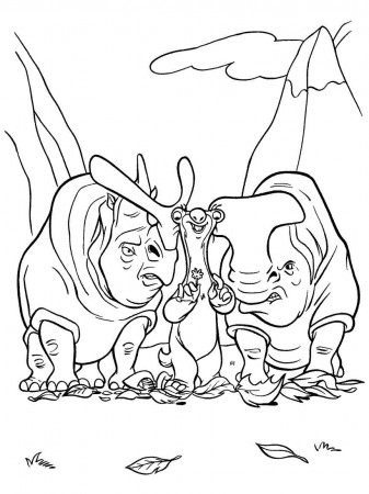 Ice Age For Kids | Free Coloring Pages on Masivy World