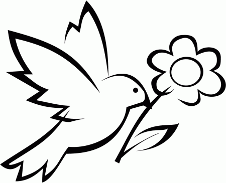 Coloring Pages Flowers And Birds – heinxnsupdateinfo