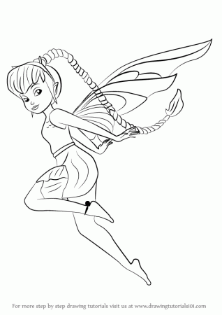 Learn How to Draw Fawn from Tinker Bell (Tinker Bell) Step by Step ...