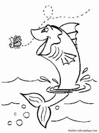 Sea Life Coloring Pages | Realistic Coloring Pages