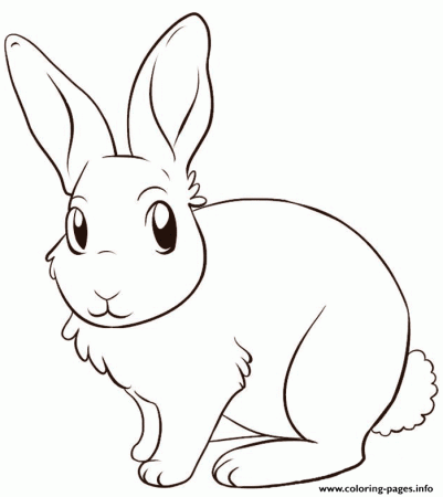Print cute rabbit color pages to print2389 Coloring pages