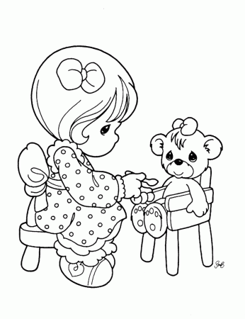 Coloring Pages: Free Printable Precious Moments Coloring Pages For ...