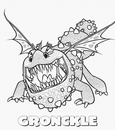 How To Train Your Dragon Free Coloring Pages - Coloring