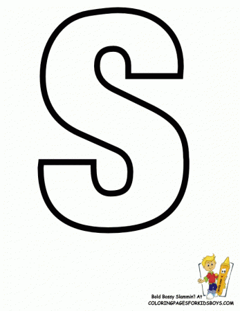 Learning Letter S Coloring Abc39s Free Coloring Pages For Kids ...