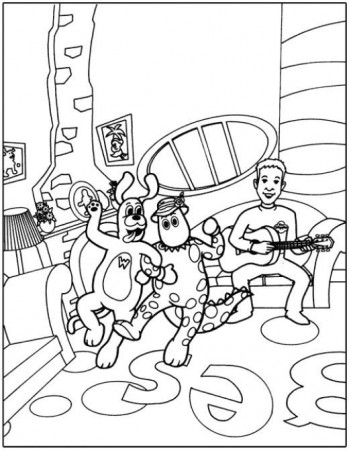 Wiggles Coloring Pages | Coloring Pages To Print