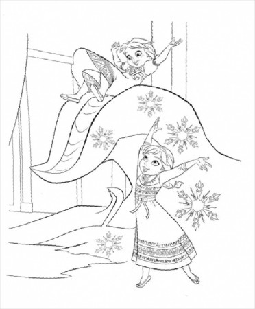 14+ Free Frozen Coloring Pages - PDF Download