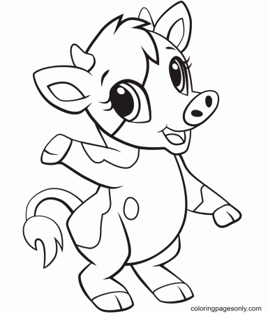 Cow Coloring Pages - Coloring Pages For Kids And Adults
