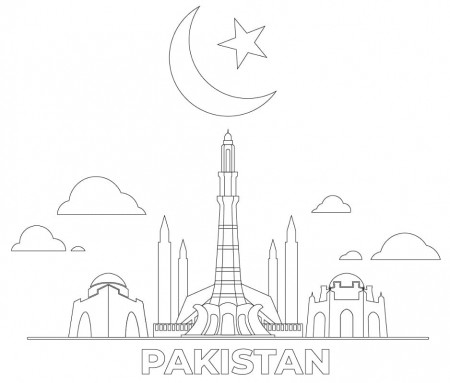Pakistan Coloring Pages - Free Printable Coloring Pages for Kids