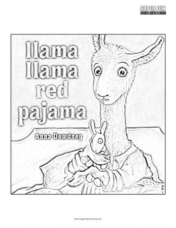 Llama Llama Coloring Page - Super Fun Coloring
