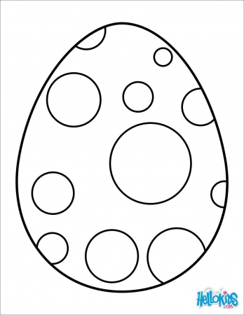 820x1060 Easter Egg Coloring Pages Polka Dot Chocolate Egg Coloring Page |  Pascua para colorear, Huevos de pascua, Huevos de dinosaurio