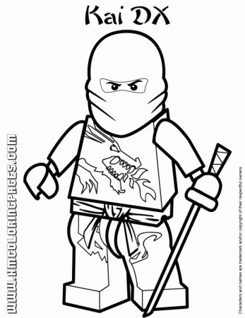 Get This Free Lego Ninjago Coloring Pages to Print 754987 !