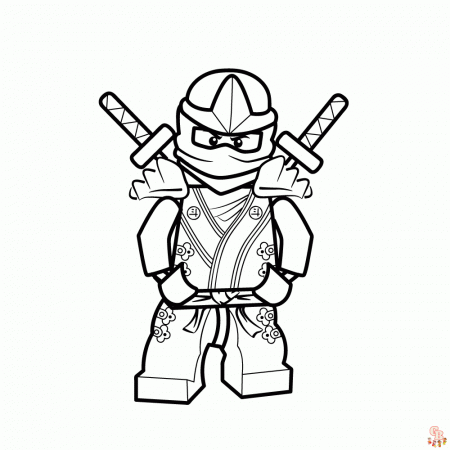 Unleash Your Inner Ninja with a Lego Ninjago Coloring Page! | naomikitchen