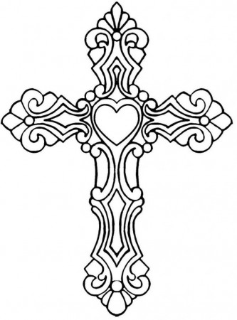 Cross Coloring Pages – coloring.rocks!