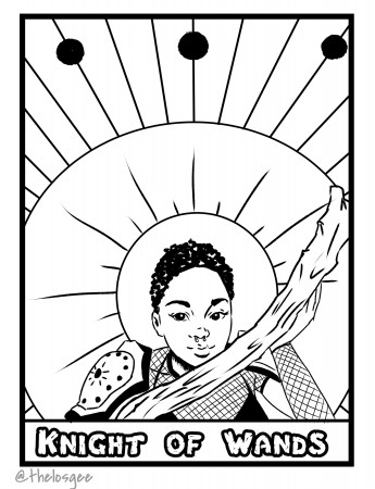 Free Tarot Coloring Page : r/AdultColoring