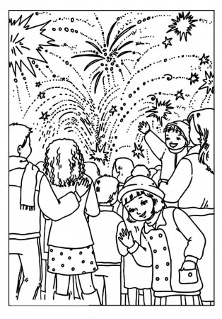 Guy Fawkes Night 2 Coloring Page - Free Printable Coloring Pages for Kids
