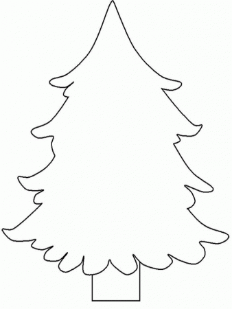 10 Pics of Big Tree Coloring Page Blank - Blank Christmas Tree ...