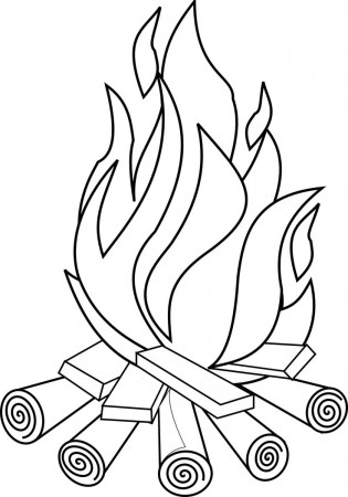 Fire Coloring Pages - Best Coloring Pages For Kids