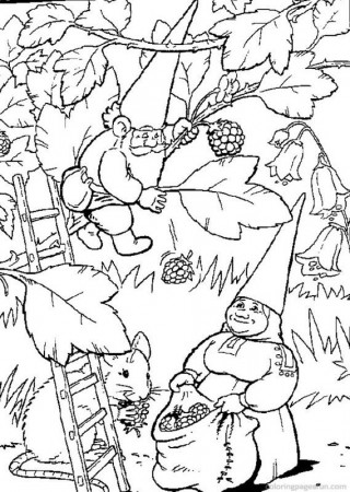 David, the Gnome #32 (Cartoons) – Printable coloring pages