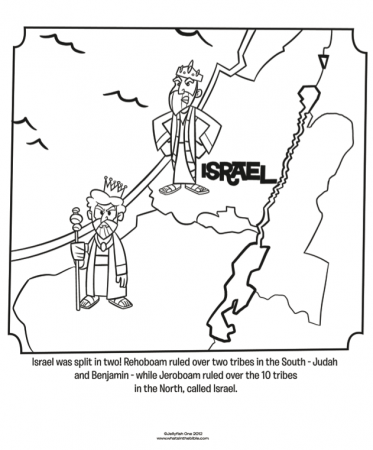 Israel and Judah - Bible Coloring Pages | What's in the Bible?