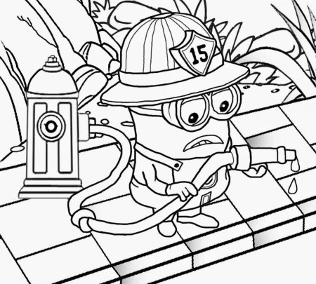 Free Printable Despicable Me Coloring Pages