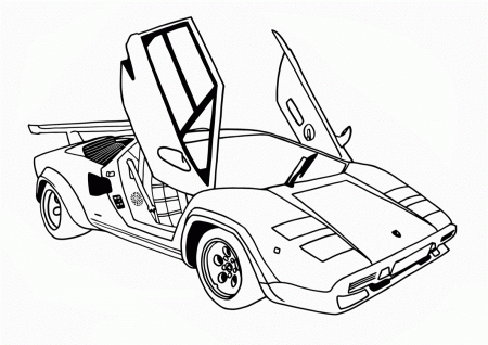 Car Coloring Sheets Free Car Coloring Pages Car Coloring Pages ...