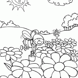 Field Day - Coloring Pages for Kids and for Adults