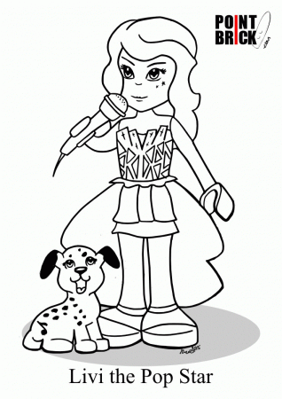 Lego Friends Coloring Pages - Coloring Page