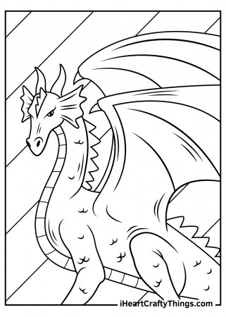 Dragon Coloring Pages (Updated 2023)