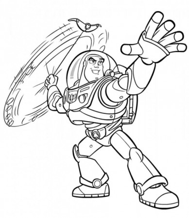 Free Printable Buzz Lightyear Coloring Pages For Kids | Toy story coloring  pages, Coloring book pages, Coloring books