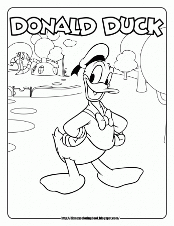 Mickey Mouse Clubhouse 1: Free Disney Coloring Sheets | Fantasy ...