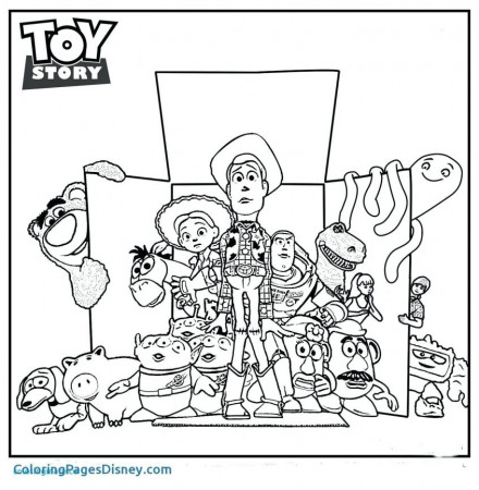 Top Coloring Pages: Toy Story Coloring Pages Page Sheet ...