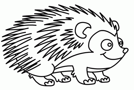 Hedgehog Coloring Pages - Best Coloring Pages For Kids