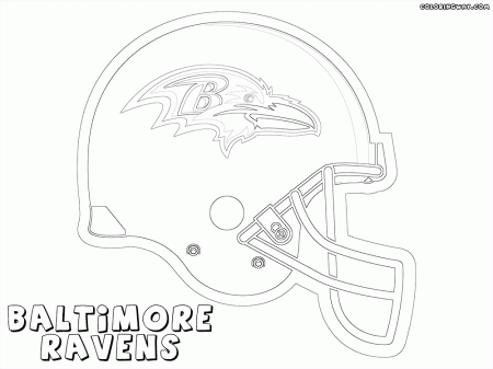 NFL helmets coloring pages | Coloring pages to download and print