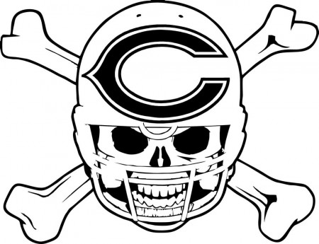 Chicago Bears Symbol Coloring Pages