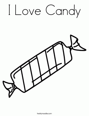 candy corn Coloring Page - Twisty Noodle