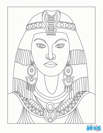 PHARAOH coloring pages - Egyptian god