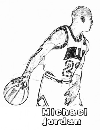 Basketball Coloring Pages PDF - Coloringfile.com