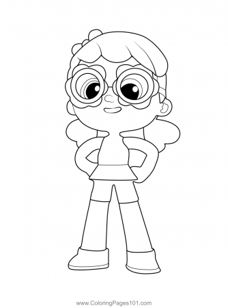 Swimsuit True True and the Rainbow Kingdom Coloring Page for Kids - Free  True and the Rainbow Kingdom Printable Coloring Pages Online for Kids -  ColoringPages101.com | Coloring Pages for Kids