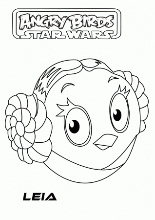 Angry Birds Star Wars To Print - Coloring Pages for Kids and for ...